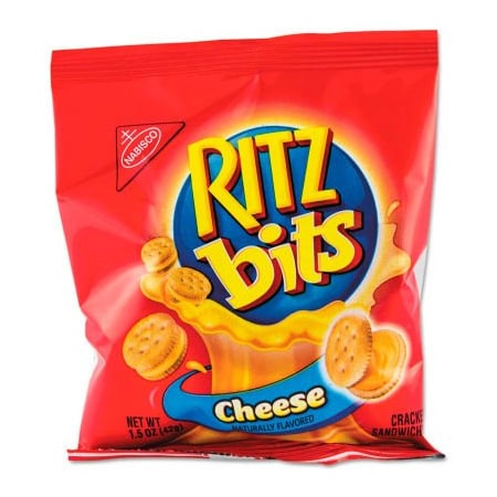 Nabisco Nabisco Ritz Bits, Cheese, 1.5 oz., 60/Carton RTZ06834